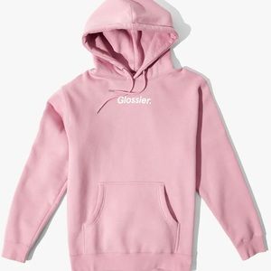 Glossier Original Pink Hoodie